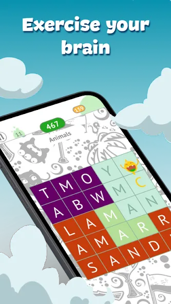 Download Fill The Words: Themes search [MOD Unlimited coins] latest version 0.1.1 for Android