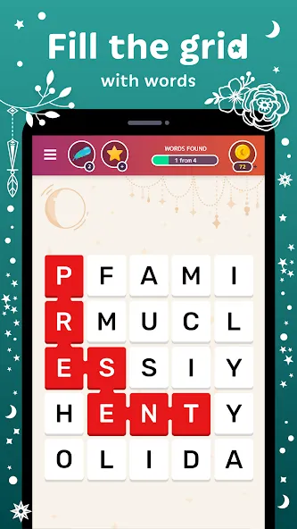 Download Word Catcher: Word Search [MOD Unlocked] latest version 1.2.6 for Android