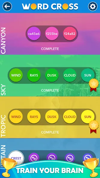 Download Word Cross: Offline Word Games [MOD Unlimited coins] latest version 2.1.8 for Android