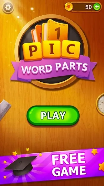 Download 1 Pic Word Parts - Word Puzzle [MOD MegaMod] latest version 1.8.9 for Android