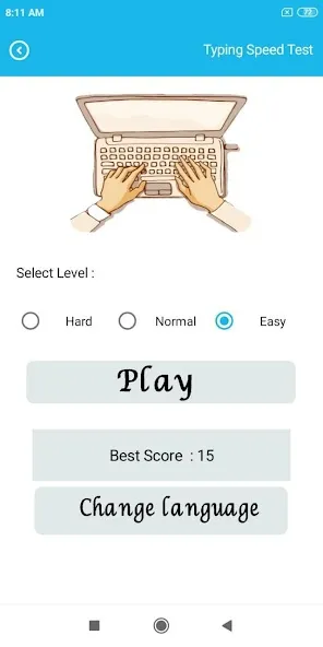 Download Typing Speed Test Typing Speed [MOD Menu] latest version 0.9.9 for Android