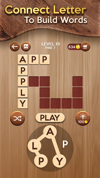 Download Woody Cross: Word Connect [MOD Unlimited money] latest version 2.8.4 for Android