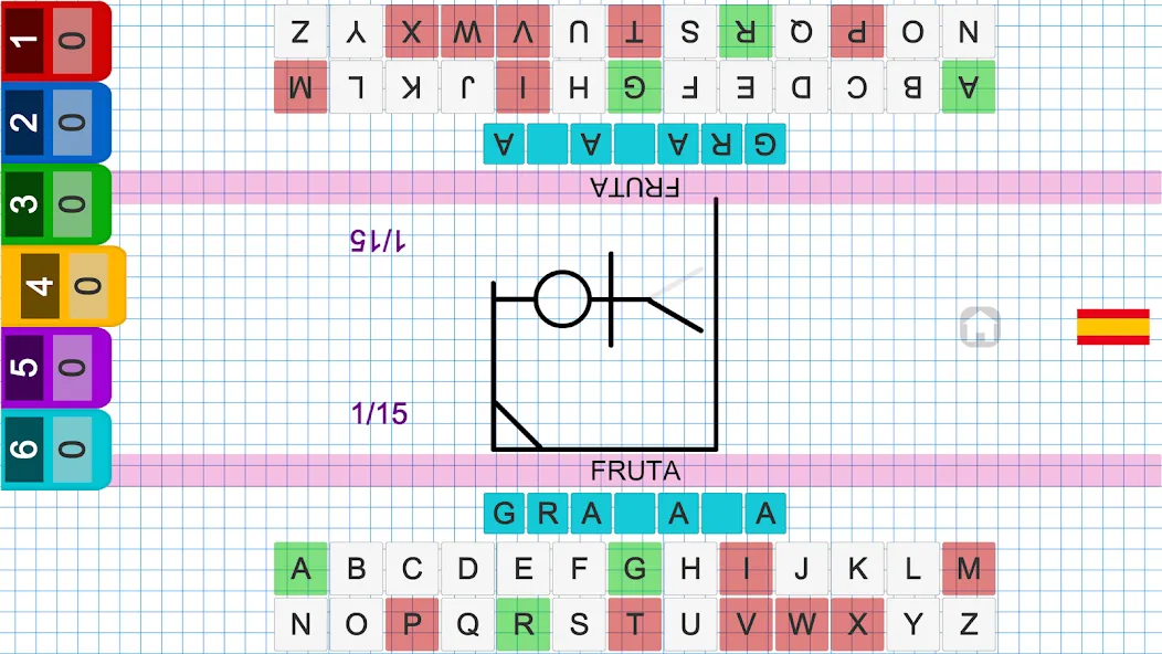 Download Hangman in english 1 2 3 4 5 6 [MOD MegaMod] latest version 1.9.4 for Android