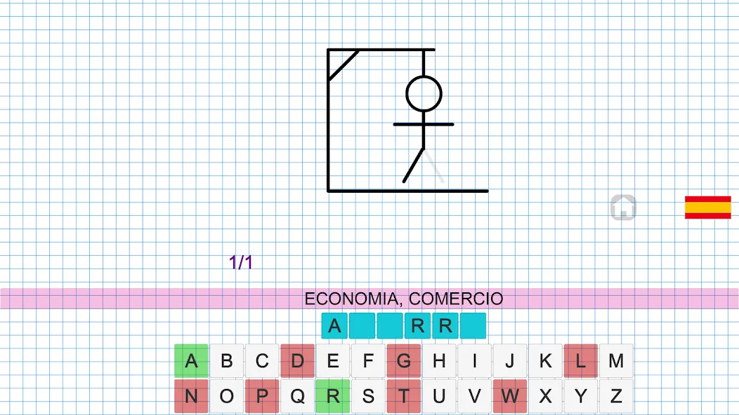 Download Hangman in english 1 2 3 4 5 6 [MOD MegaMod] latest version 1.9.4 for Android