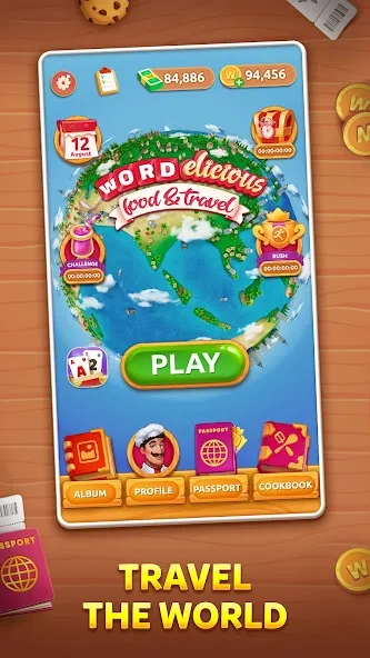 Download Wordelicious: Food & Travel [MOD Unlocked] latest version 2.2.8 for Android