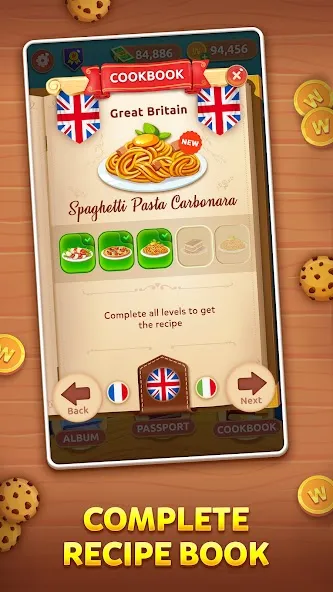 Download Wordelicious: Food & Travel [MOD Unlocked] latest version 2.2.8 for Android